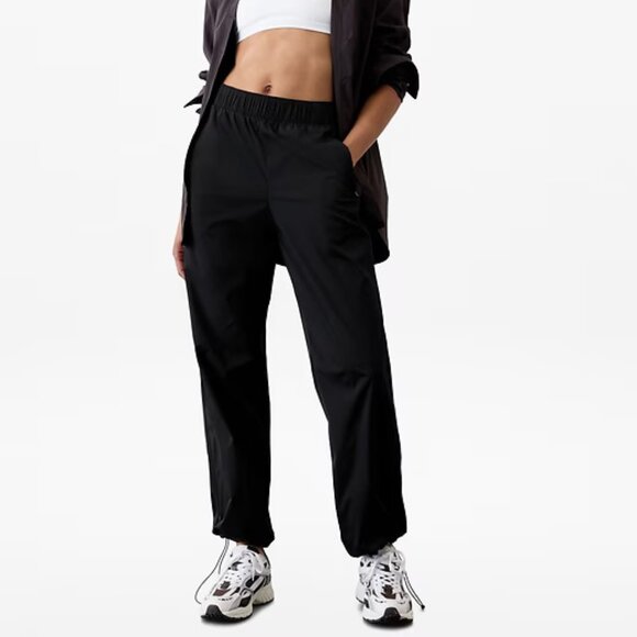 Athleta Pants - NWT Athleta Water Resistant & Repellant Rise Pant Black L